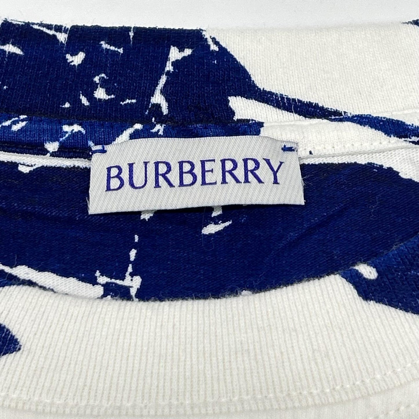 BURBERRY バーバリー SP24 8081356 GRAPHICS-FOR-2/ロゴ スクリーンプリント 長袖Tシャツ トップス