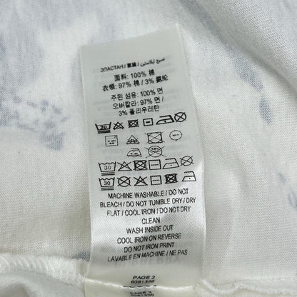 BURBERRY バーバリー SP24 8081356 GRAPHICS-FOR-2/ロゴ スクリーンプリント 長袖Tシャツ トップス