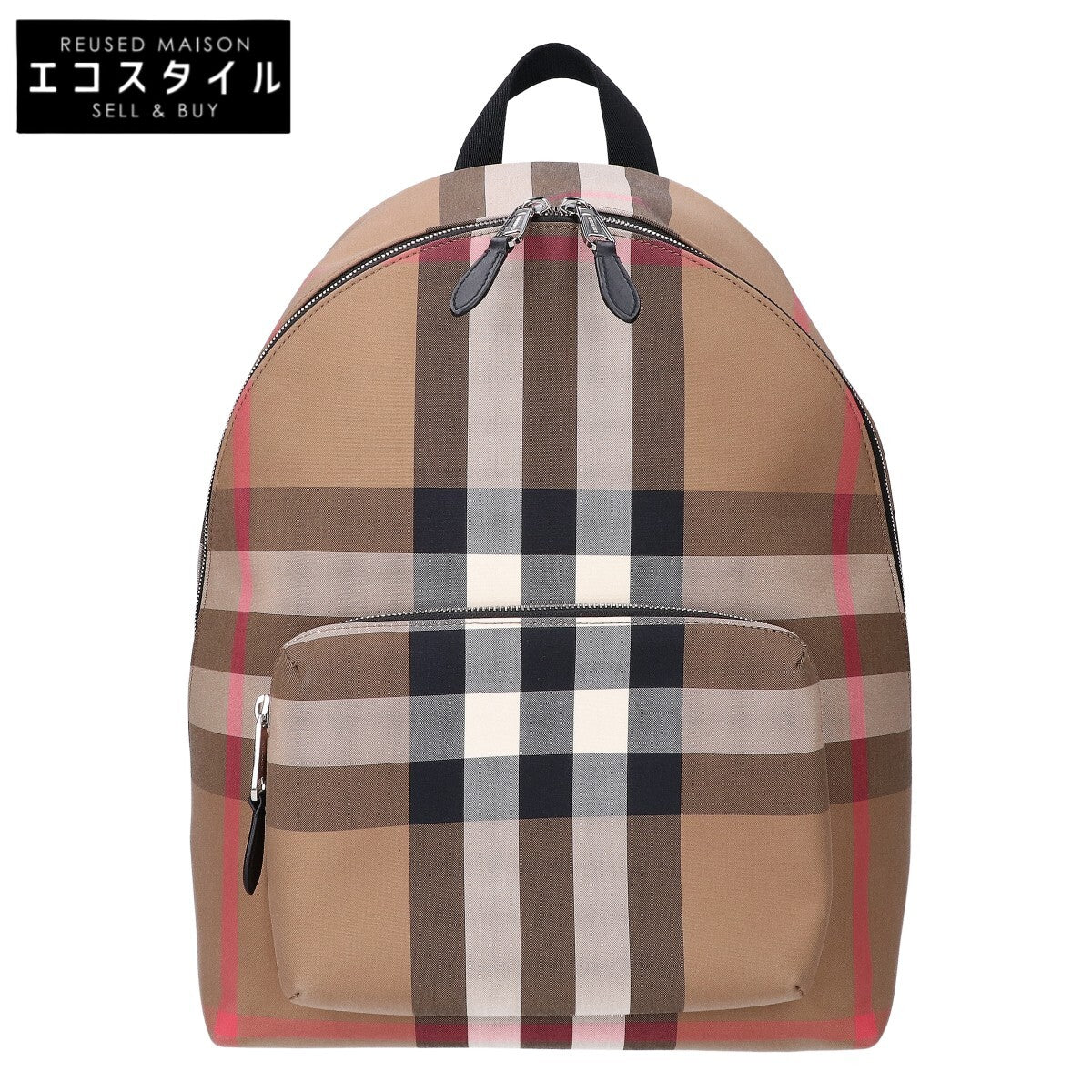 BURBERRY バーバリー 8084550 JEFF チェック バックパック リュック バックパック