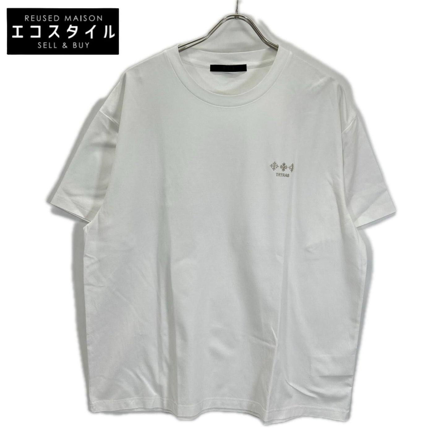 TATRAS タトラス MTAT25S8193-M ホワイト NUNKI ショートスリーブTシャツ トップス