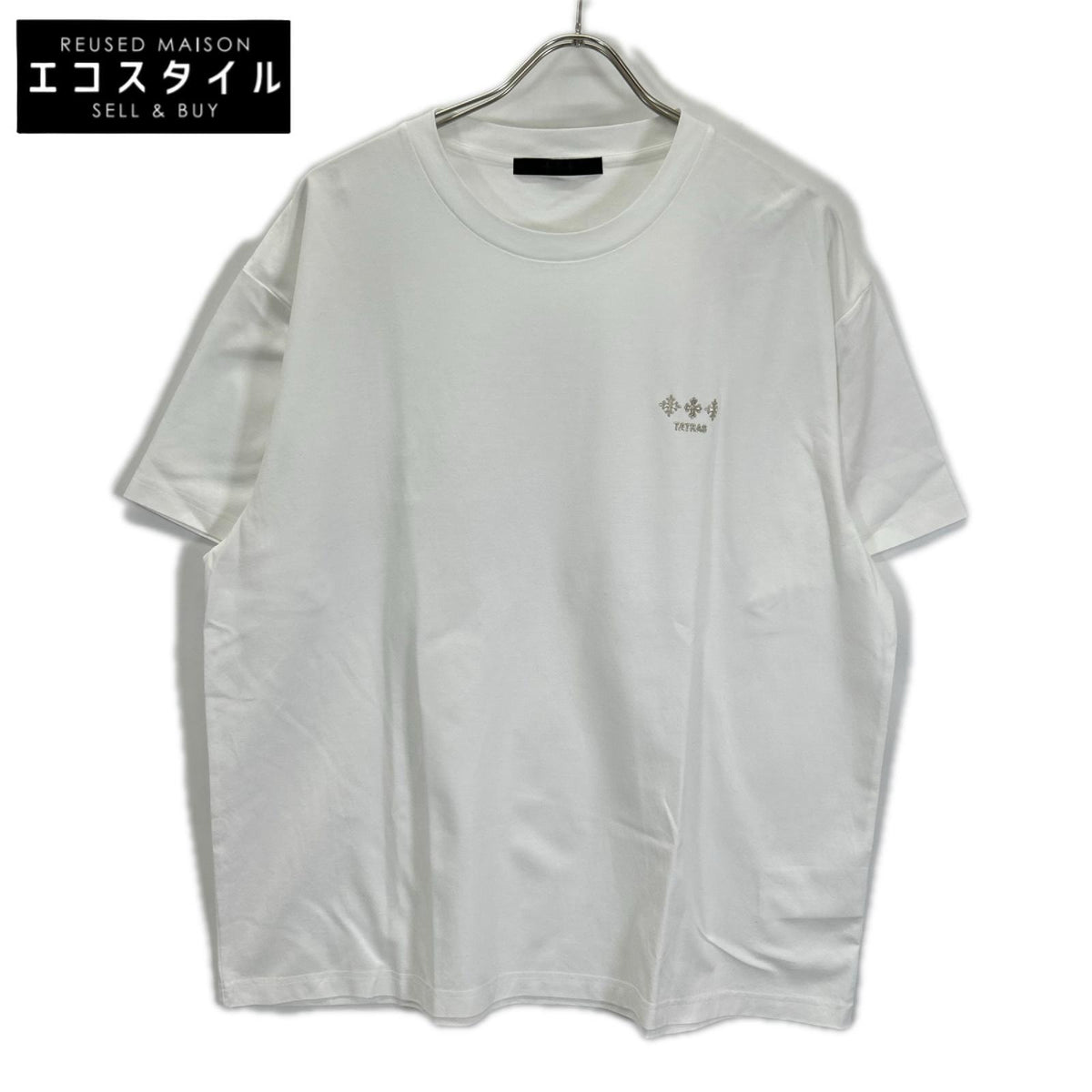 TATRAS タトラス MTAT25S8193-M ホワイト NUNKI ショートスリーブTシャツ トップス