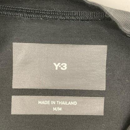 Y-3 ワイスリー H44800 ブラック 3S LS TEE スリーストライプ ロンT トップス