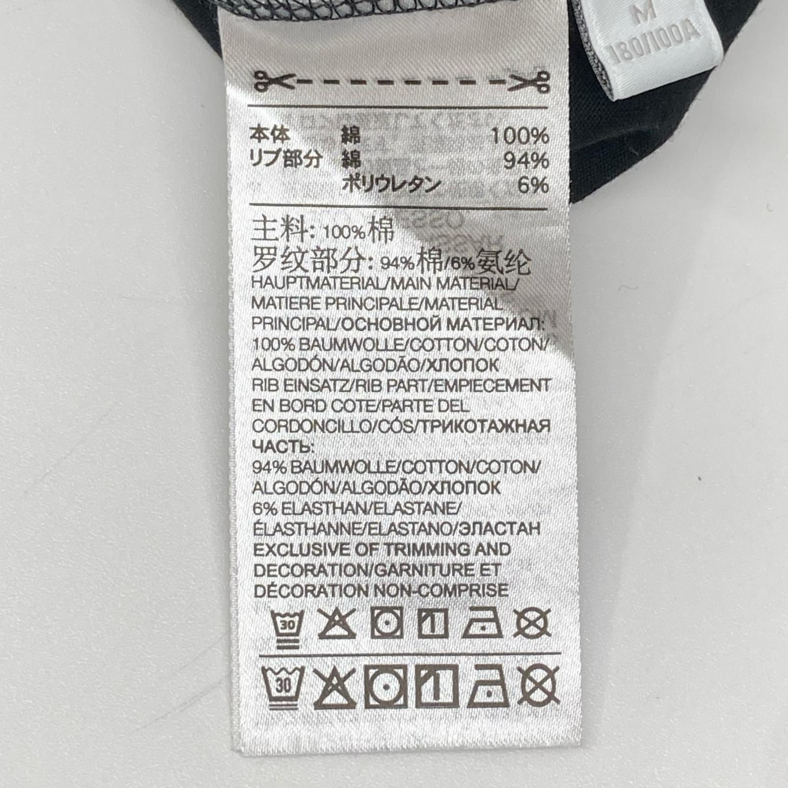Y-3 ワイスリー H44800 ブラック 3S LS TEE スリーストライプ ロンT トップス