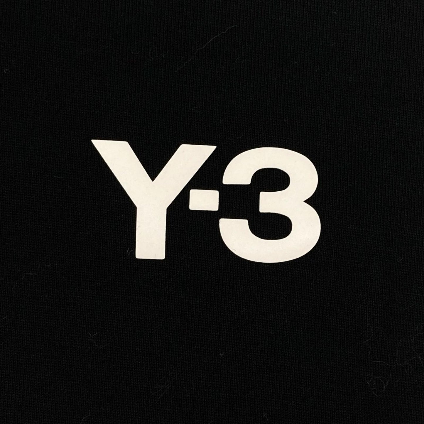 Y-3 ワイスリー H44800 ブラック 3S LS TEE スリーストライプ ロンT トップス