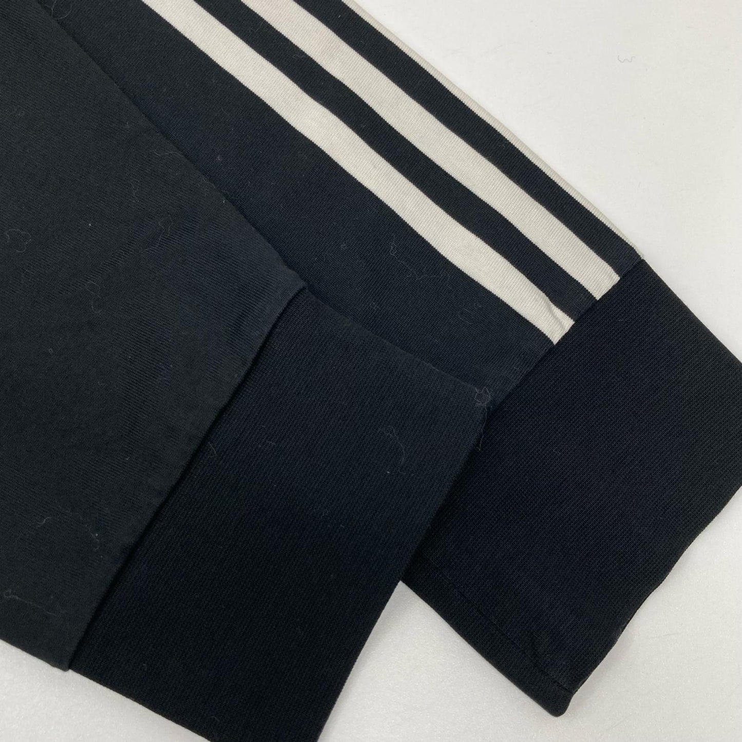 Y-3 ワイスリー H44800 ブラック 3S LS TEE スリーストライプ ロンT トップス
