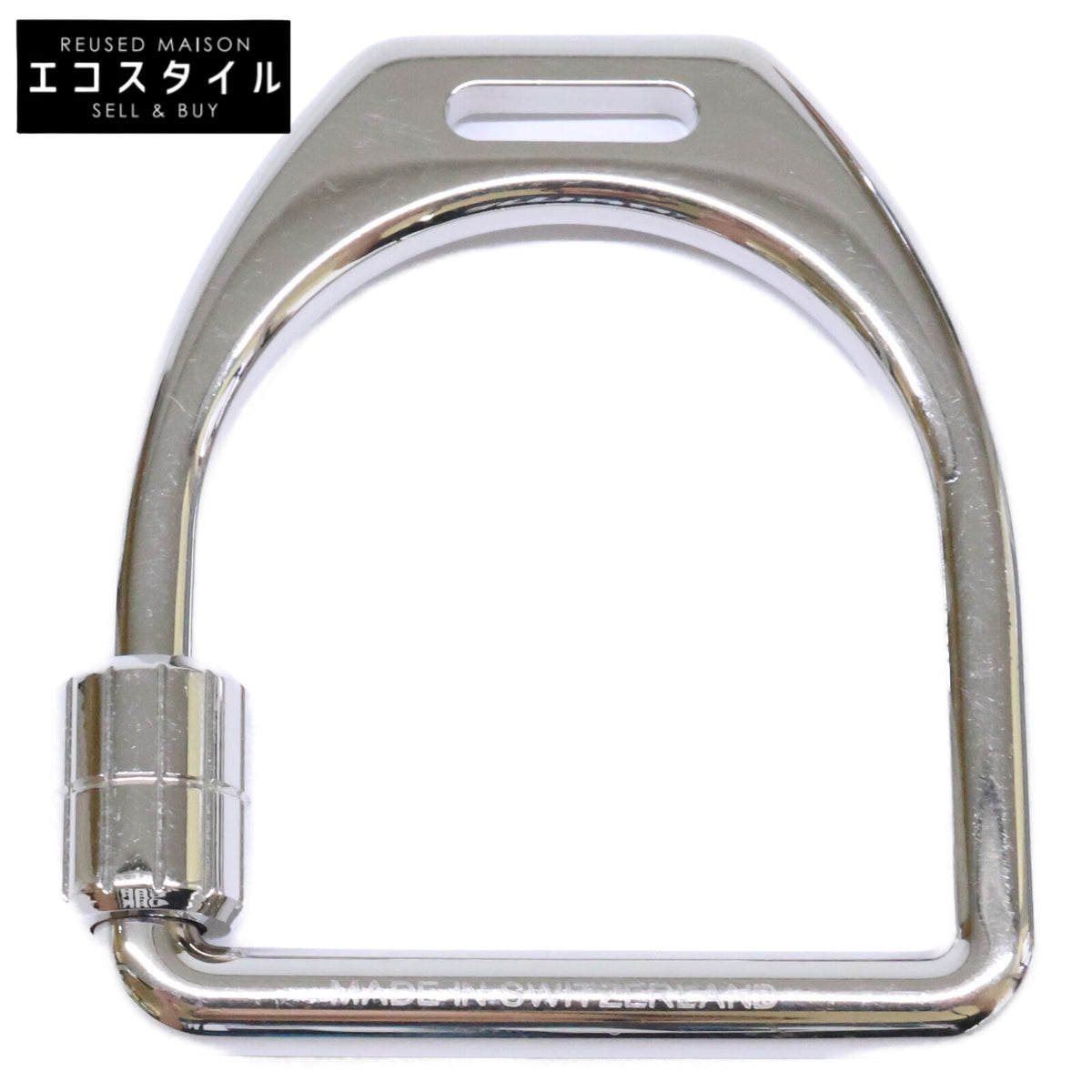 HERMES エルメス 077215FJ Etrier エトリエ キーホルダー