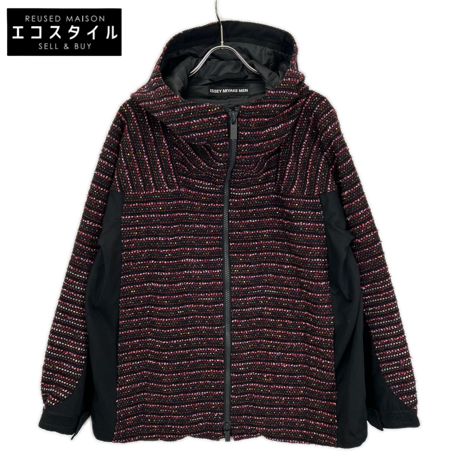 ISSEY MIYAKE MEN イッセイミヤケメン ME33FC229 13AW 裂き織り ブルゾンジャケット ジャケット