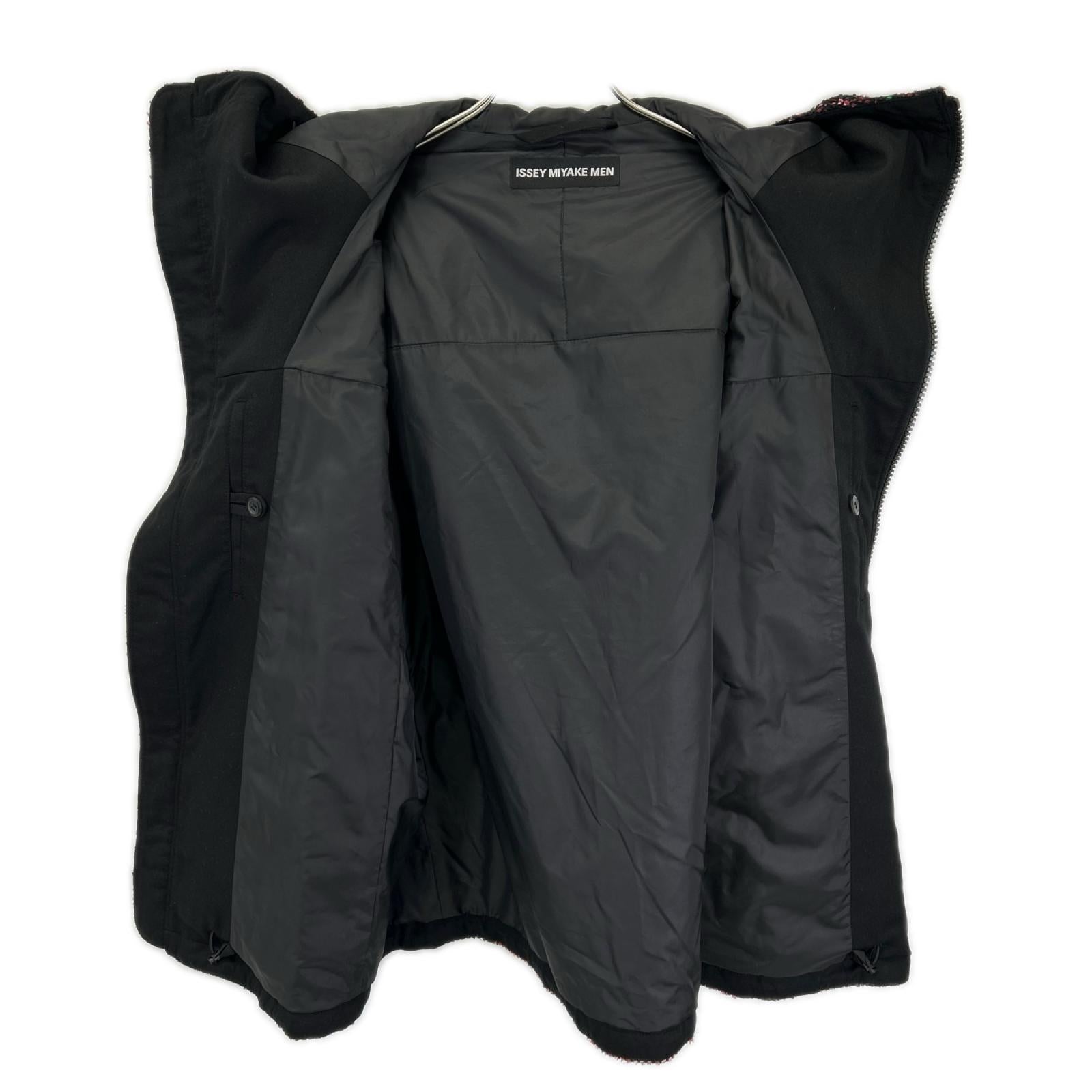ISSEY MIYAKE MEN イッセイミヤケメン ME33FC229 13AW 裂き織り ブルゾンジャケット ジャケット