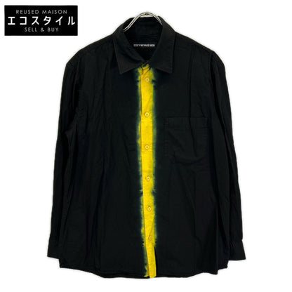 ISSEY MIYAKE MEN イッセイミヤケメン ME23FJ192 12AW ブラック×イエロー 染め シャツ トップス