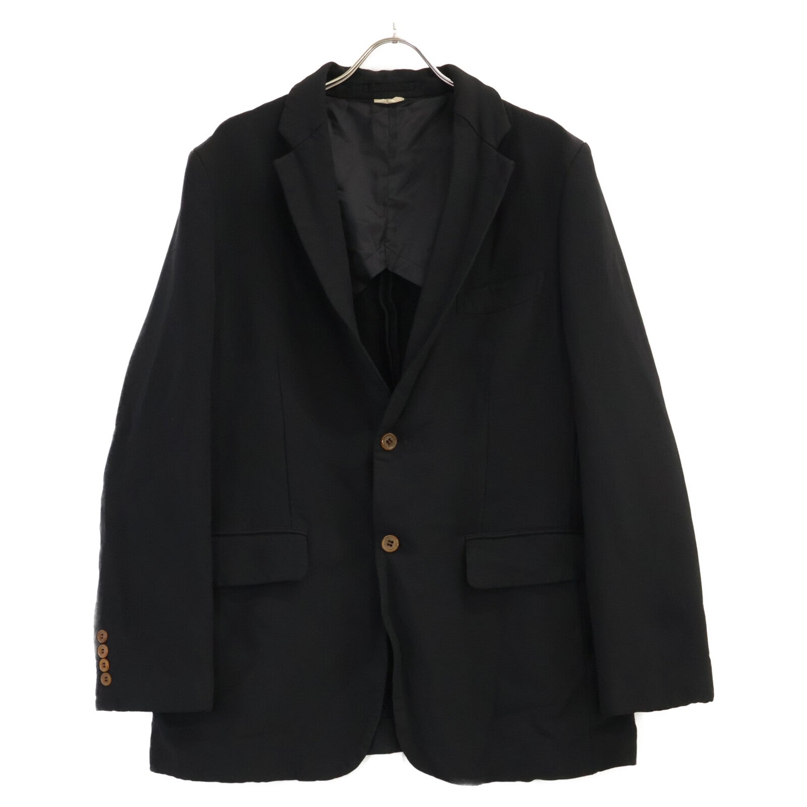 COMMEdesGARCONS HOMME DEUX コムデギャルソンオムドゥ 21年製 DH-J031 ブラック ポリ縮絨 ジャケット ジャケット