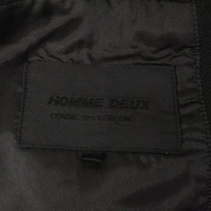 COMMEdesGARCONS HOMME DEUX コムデギャルソンオムドゥ 21年製 DH-J031 ブラック ポリ縮絨 ジャケット ジャケット