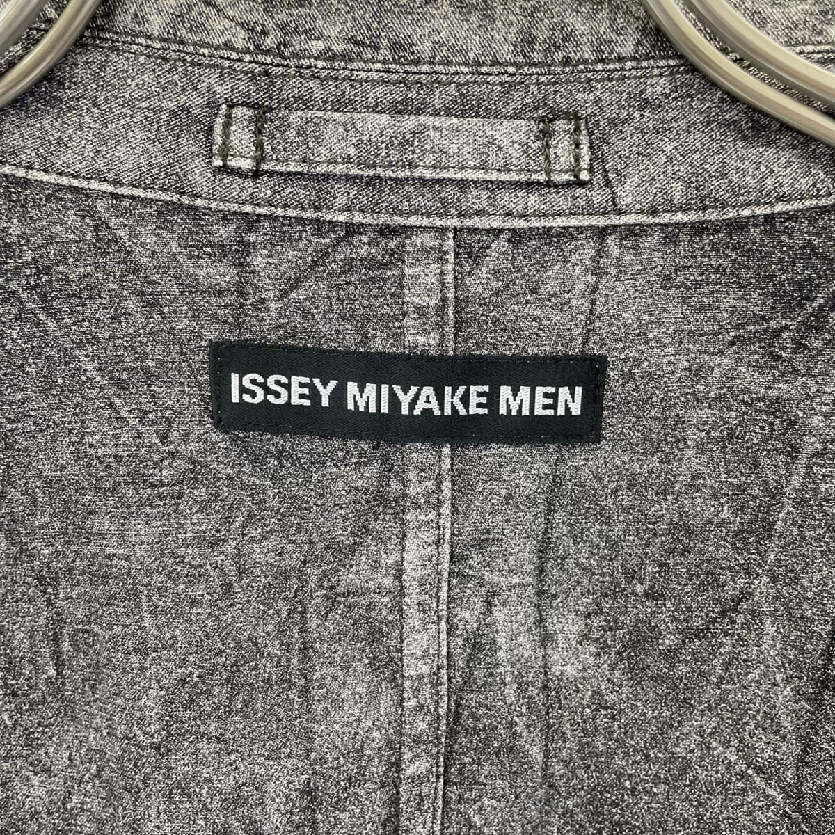 ISSEY MIYAKE MEN イッセイミヤケメン 14AW ME43FD041 リネン 製品染め テーラード ジャケット ジャケット