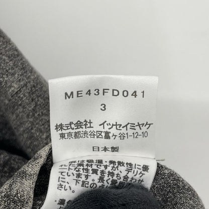 ISSEY MIYAKE MEN イッセイミヤケメン 14AW ME43FD041 リネン 製品染め テーラード ジャケット ジャケット