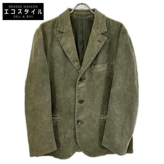 ISSEY MIYAKE MEN イッセイミヤケメン 13AW ME33FD100 カーキ コーデュロイ テーラード ジャケット ジャケット