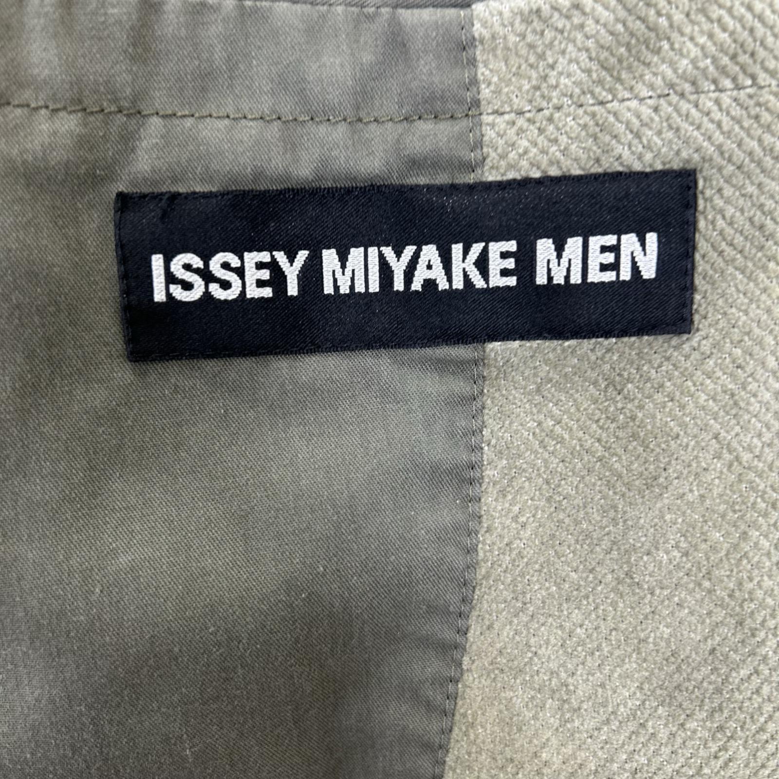 ISSEY MIYAKE MEN イッセイミヤケメン 13AW ME33FD100 カーキ コーデュロイ テーラード ジャケット ジャケット