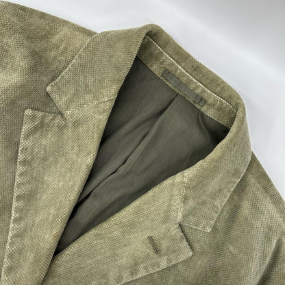 ISSEY MIYAKE MEN イッセイミヤケメン 13AW ME33FD100 カーキ コーデュロイ テーラード ジャケット ジャケット