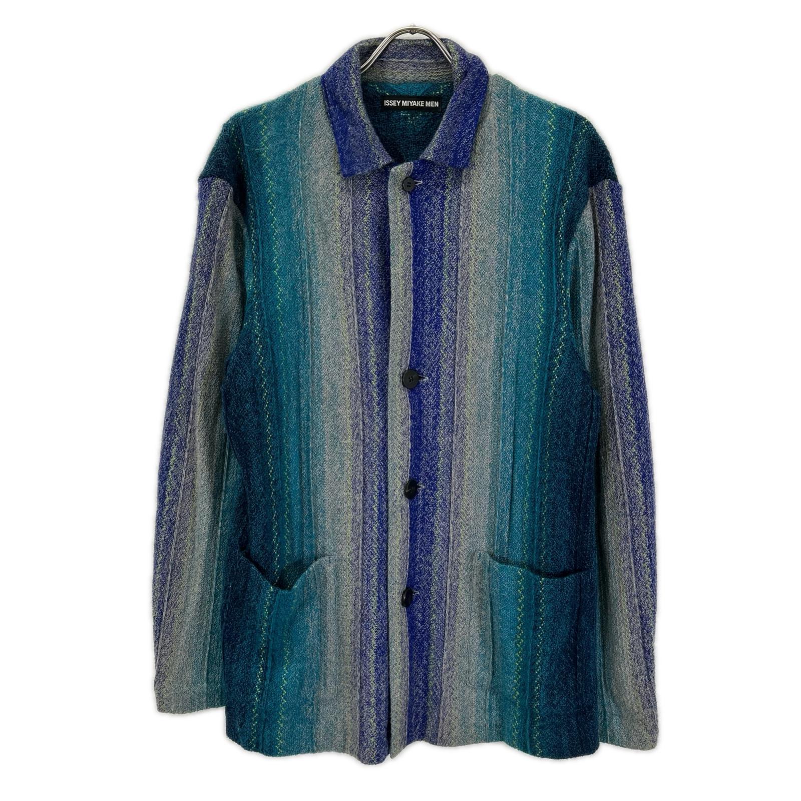 ISSEY MIYAKE MEN イッセイミヤケメン 12AW ME23KO007 ウール グラデーション ジャケット ジャケット