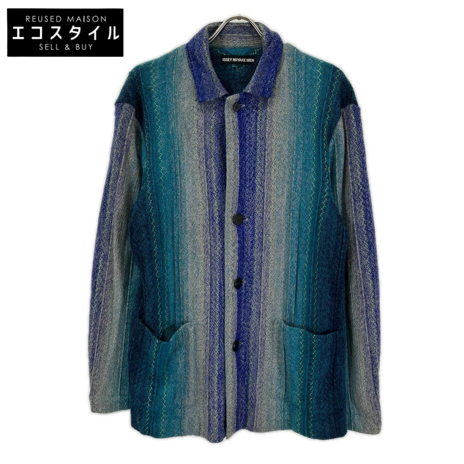 ISSEY MIYAKE MEN イッセイミヤケメン 12AW ME23KO007 ウール グラデーション ジャケット ジャケット