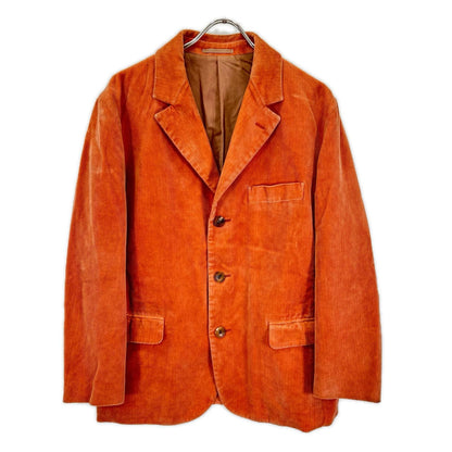 ISSEY MIYAKE MEN イッセイミヤケメン 17AW ME73KO126 オレンジ ショールカラー ニット カーディガン ジャケット