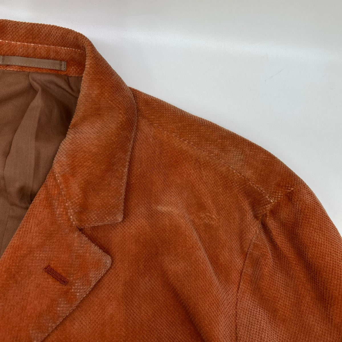 ISSEY MIYAKE MEN イッセイミヤケメン 17AW ME73KO126 オレンジ ショールカラー ニット カーディガン ジャケット