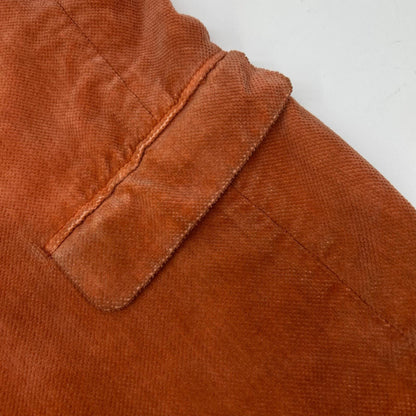 ISSEY MIYAKE MEN イッセイミヤケメン 17AW ME73KO126 オレンジ ショールカラー ニット カーディガン ジャケット