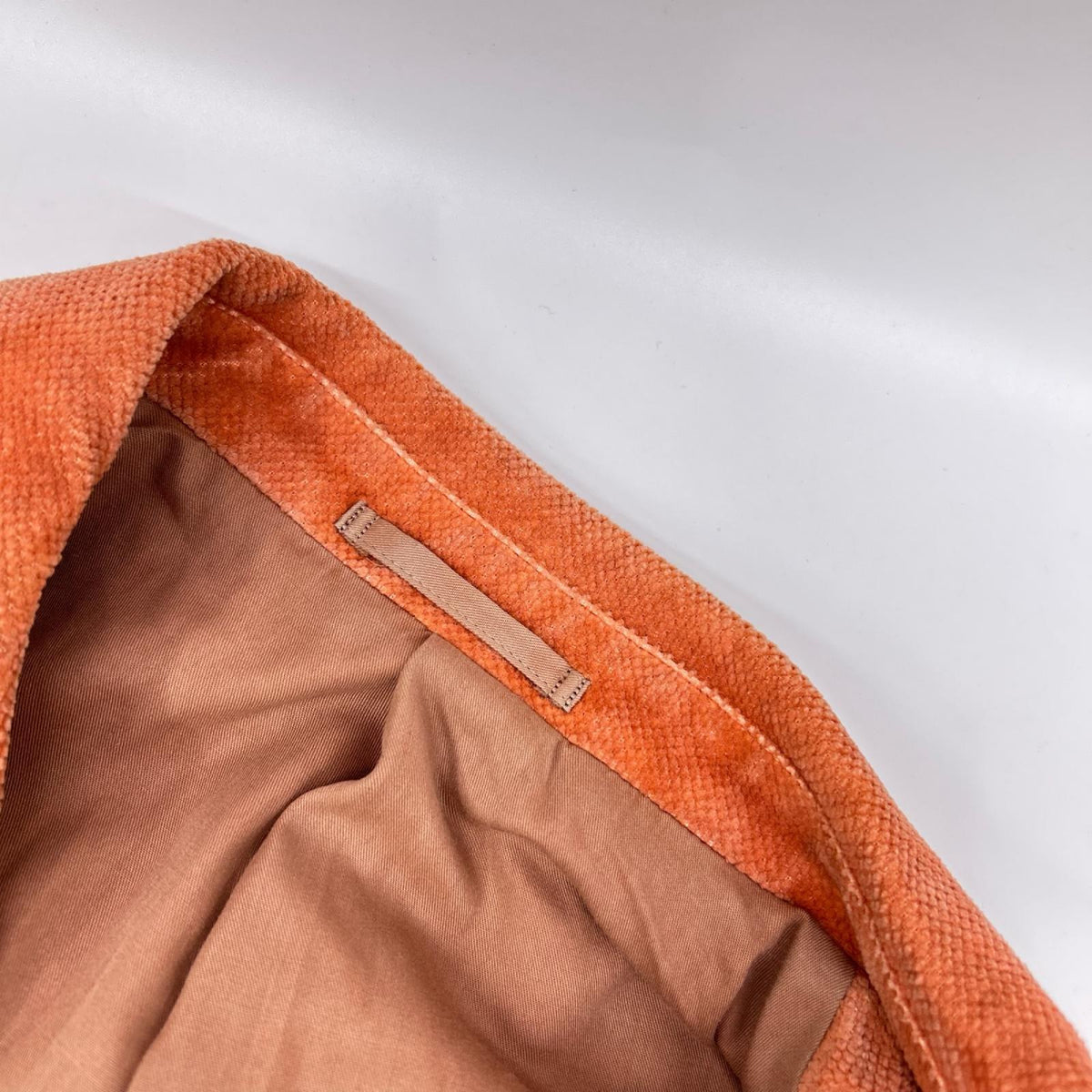 ISSEY MIYAKE MEN イッセイミヤケメン 17AW ME73KO126 オレンジ ショールカラー ニット カーディガン ジャケット