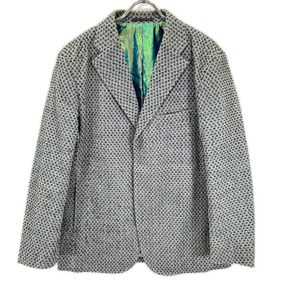 ISSEY MIYAKE MEN イッセイミヤケメン 14AW ME43FD034 グレー ウール テーラードジャケット ジャケット