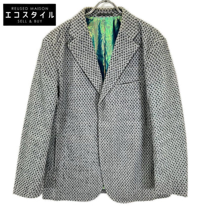 ISSEY MIYAKE MEN イッセイミヤケメン 14AW ME43FD034 グレー ウール テーラードジャケット ジャケット