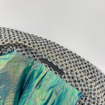 ISSEY MIYAKE MEN イッセイミヤケメン 14AW ME43FD034 グレー ウール テーラードジャケット ジャケット