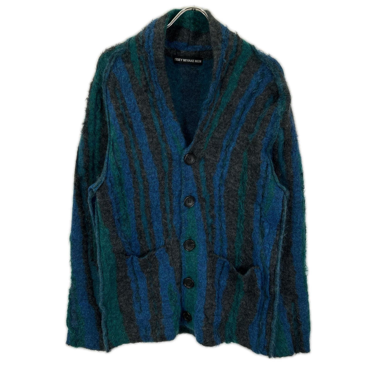 ISSEY MIYAKE MEN イッセイミヤケメン 14AW ME43KO177 モヘヤ カーディガン トップス