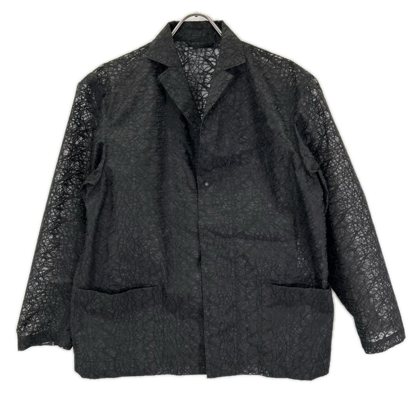 ISSEY MIYAKE MEN イッセイミヤケメン 16SS ME61FU178 ブラック 刺繍 ジャケット ジャケット