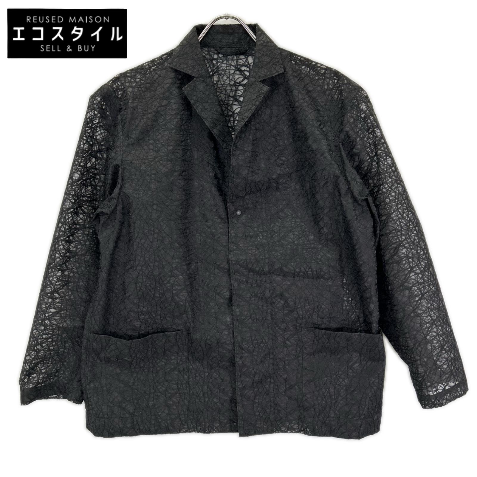ISSEY MIYAKE MEN イッセイミヤケメン 16SS ME61FU178 ブラック 刺繍 ジャケット ジャケット