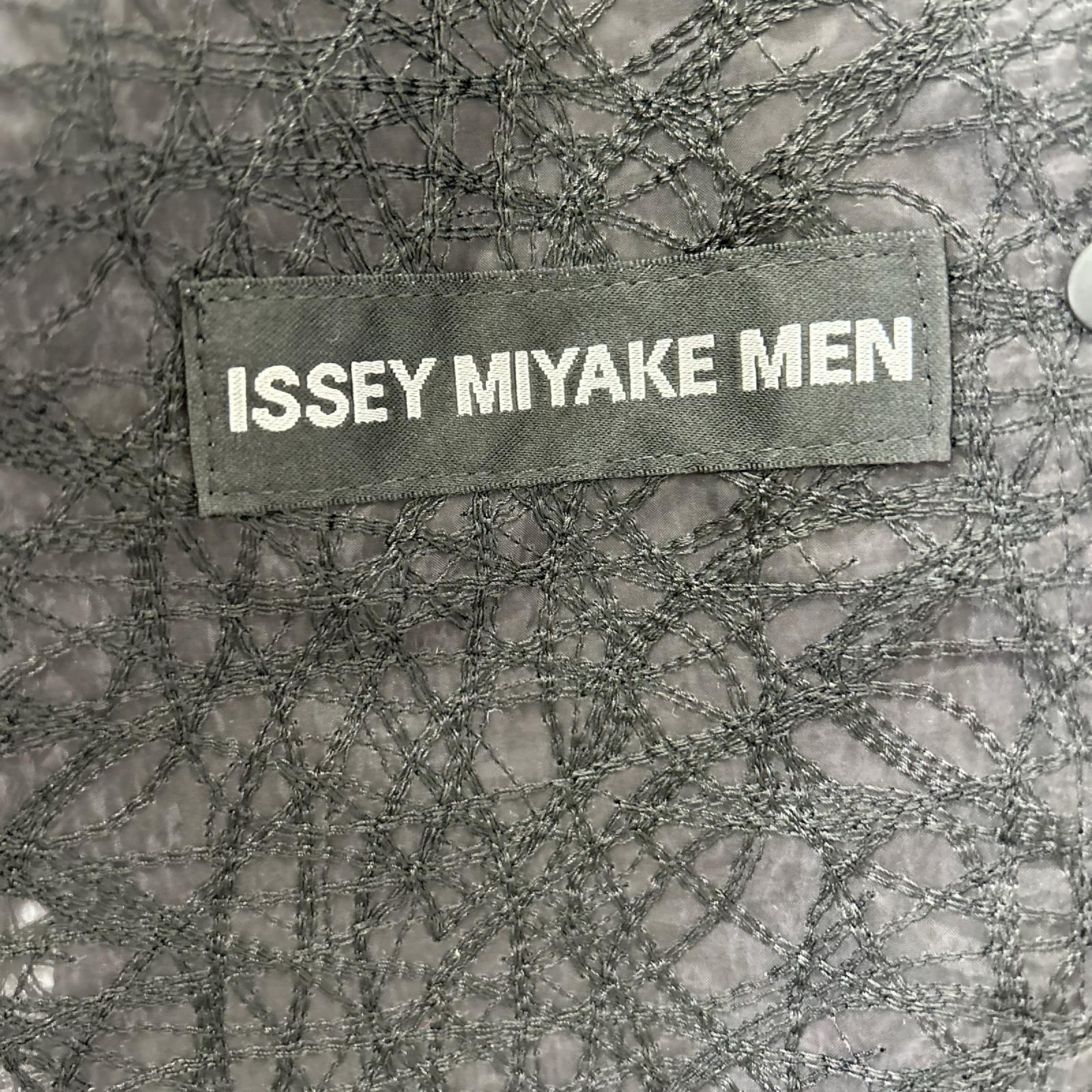 ISSEY MIYAKE MEN イッセイミヤケメン 16SS ME61FU178 ブラック 刺繍 ジャケット ジャケット