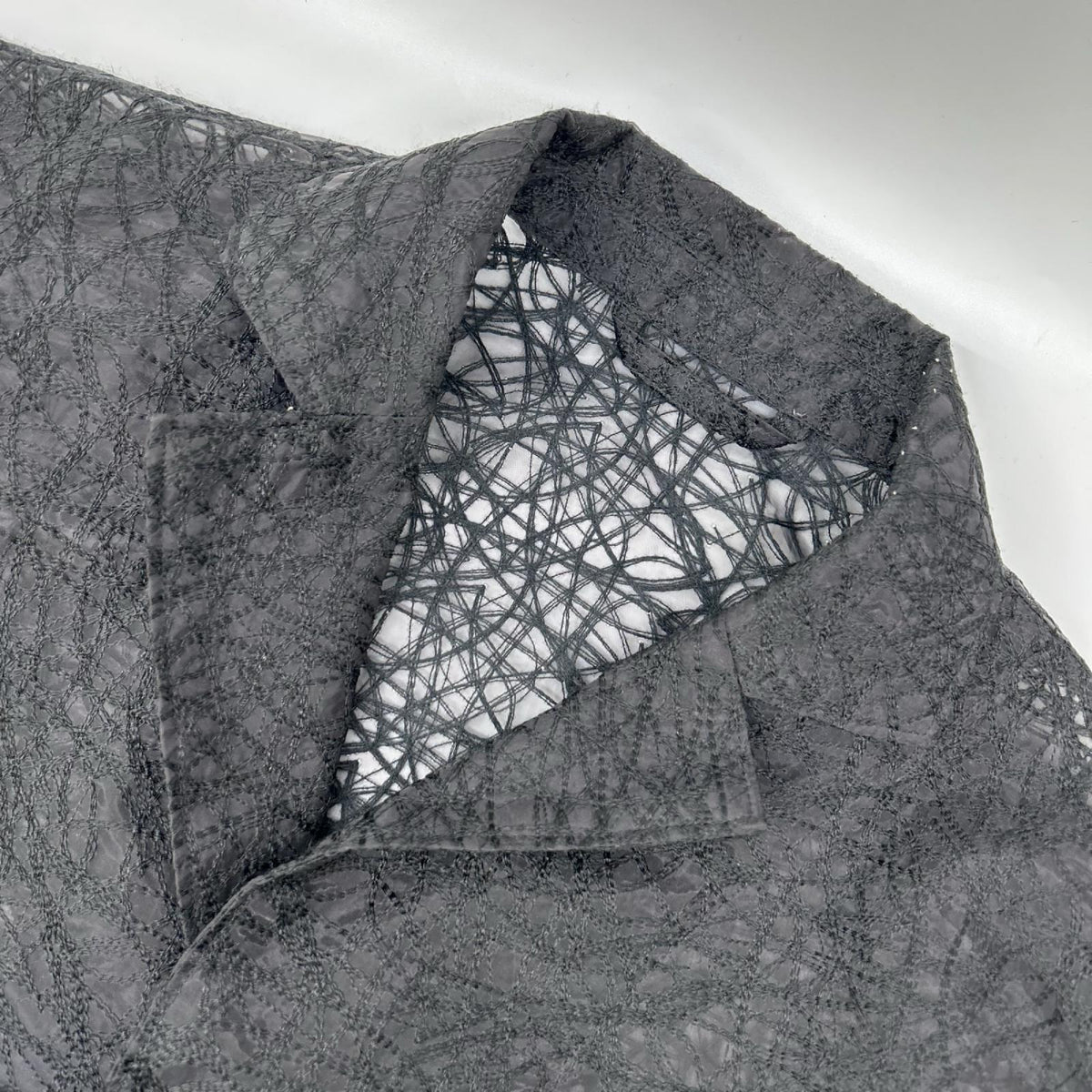ISSEY MIYAKE MEN イッセイミヤケメン 16SS ME61FU178 ブラック 刺繍 ジャケット ジャケット