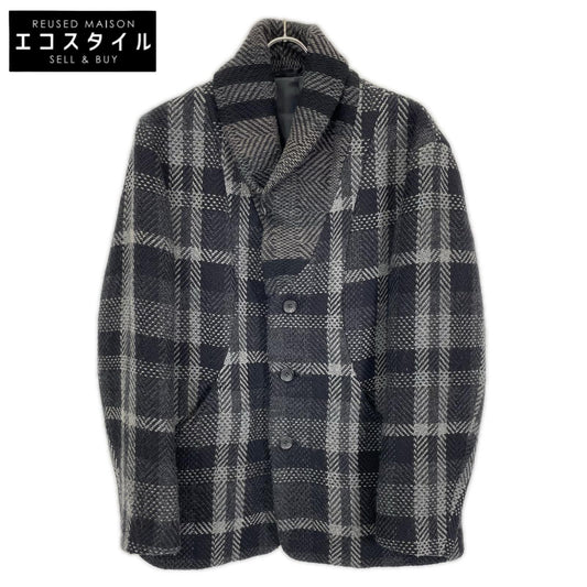 ISSEY MIYAKE イッセイミヤケ 11AW ME13FD122 ウール ショールカラー コート コート