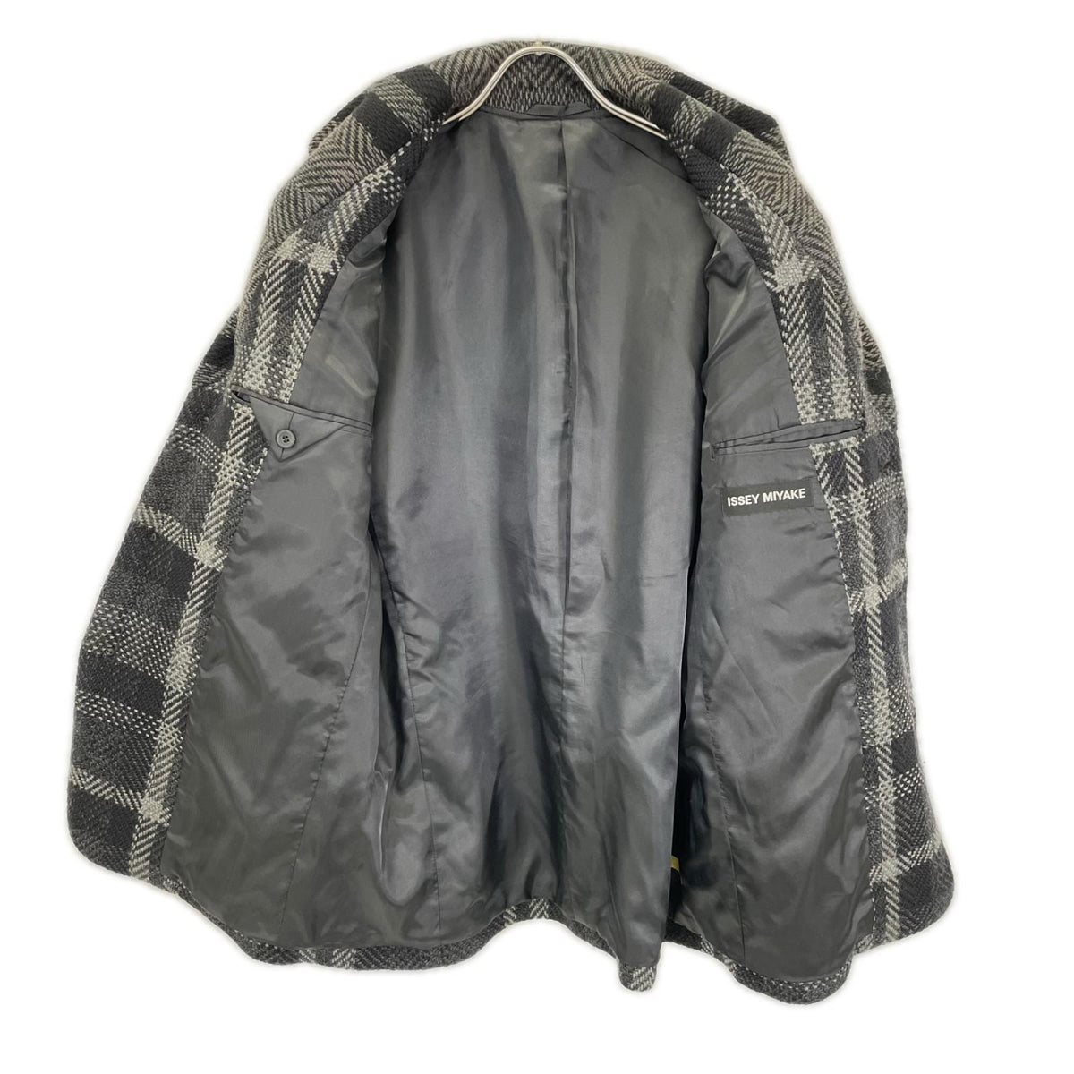 ISSEY MIYAKE イッセイミヤケ 11AW ME13FD122 ウール ショールカラー コート コート