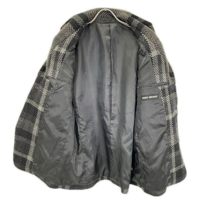 ISSEY MIYAKE イッセイミヤケ 11AW ME13FD122 ウール ショールカラー コート コート