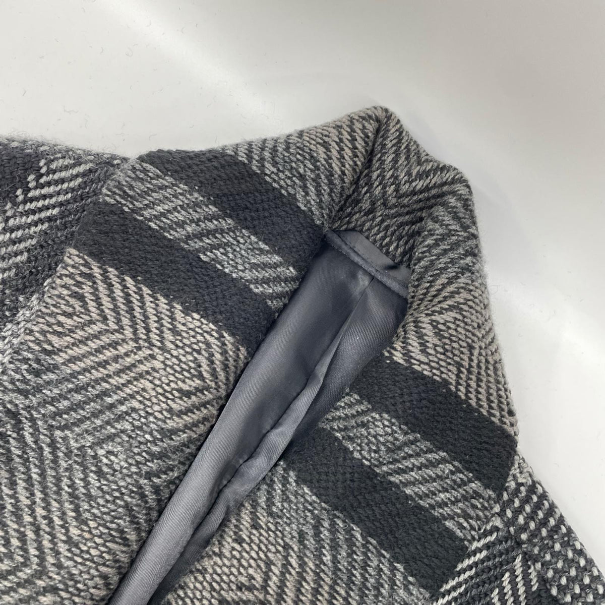ISSEY MIYAKE イッセイミヤケ 11AW ME13FD122 ウール ショールカラー コート コート