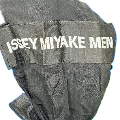 ISSEY MIYAKE MEN イッセイミヤケメン 14AW ME43FD015 ブラック×マルチカラー シワ加工 リバーシブル シャツジャケット ジャケット