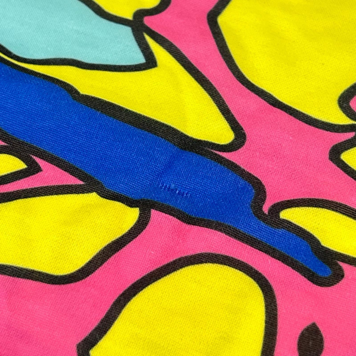 ISSEY MIYAKE MEN イッセイミヤケメン 15SS ME51JK175 マルチカラー グラフィック柄 半袖Tシャツ トップス