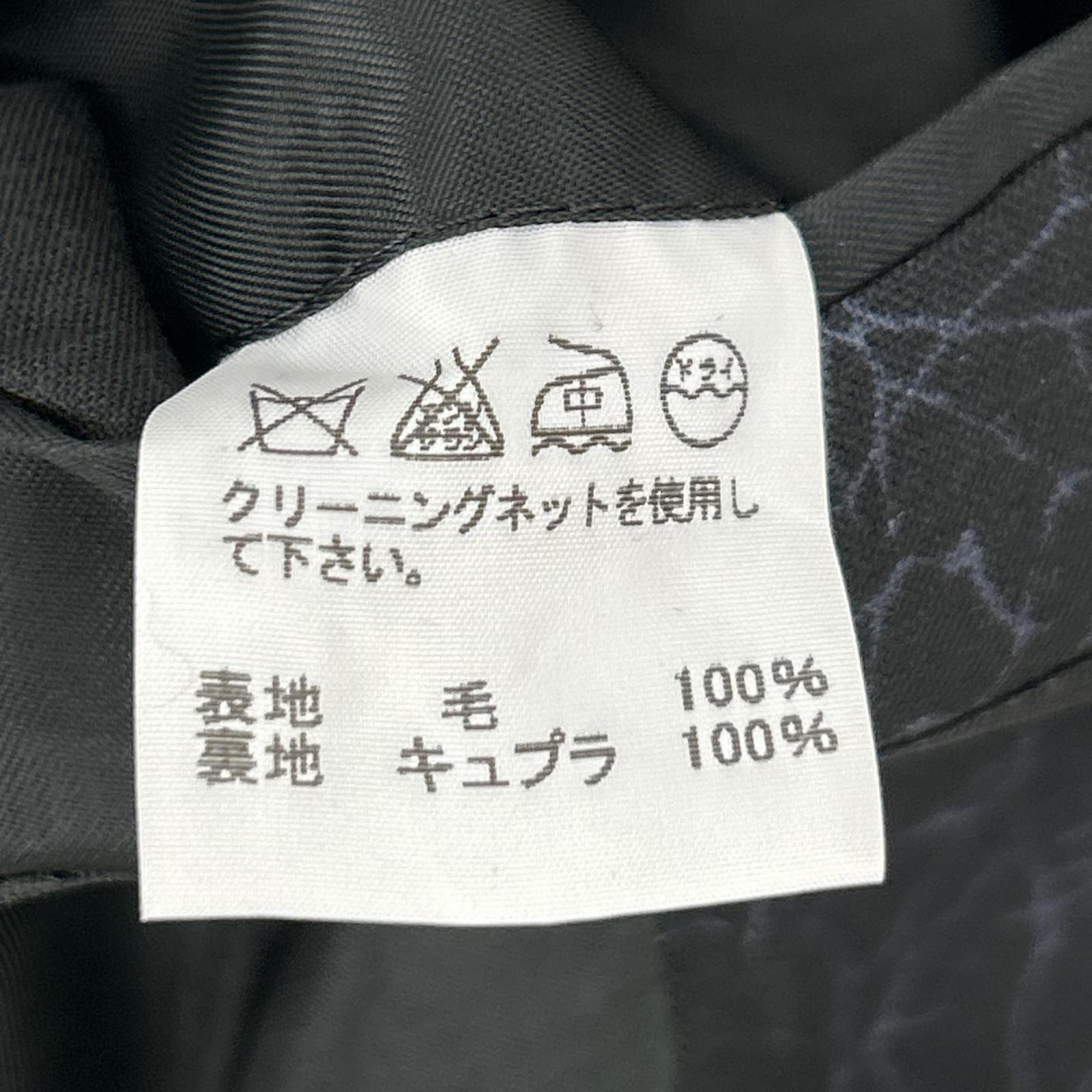ISSEY MIYAKE MEN イッセイミヤケメン 14AW ME43FD072 ブラック クラック柄 テキスタイル 背抜き テーラードジャケット ジャケット