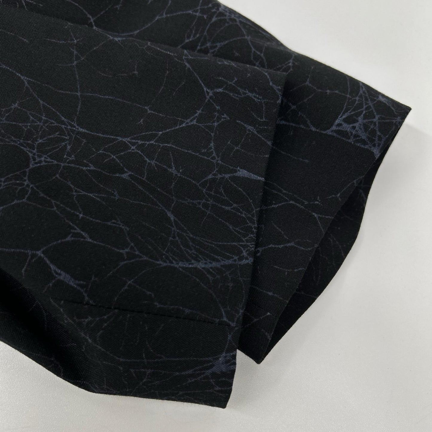ISSEY MIYAKE MEN イッセイミヤケメン 14AW ME43FD072 ブラック クラック柄 テキスタイル 背抜き テーラードジャケット ジャケット