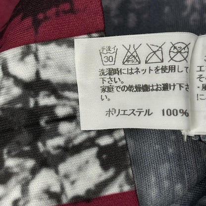 ISSEY MIYAKE MEN イッセイミヤケメン 14SS ME41JK179 レッド×グレー シワ加工 半袖Tシャツ トップス