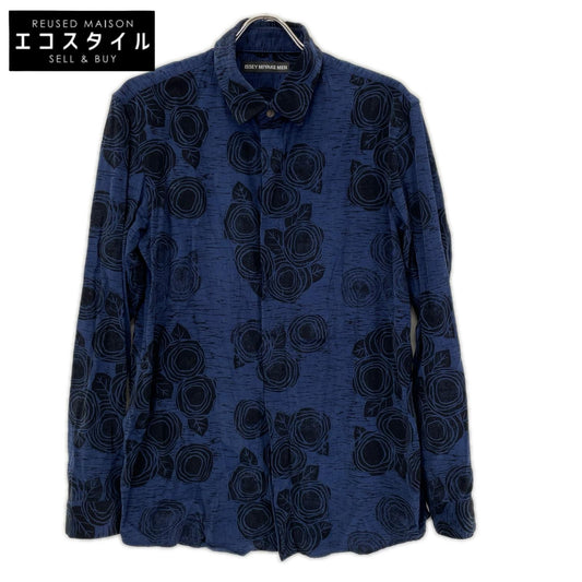 ISSEY MIYAKE MEN イッセイミヤケメン ME53FJ133 コットン コーデュロイ バラ柄 シャツ トップス