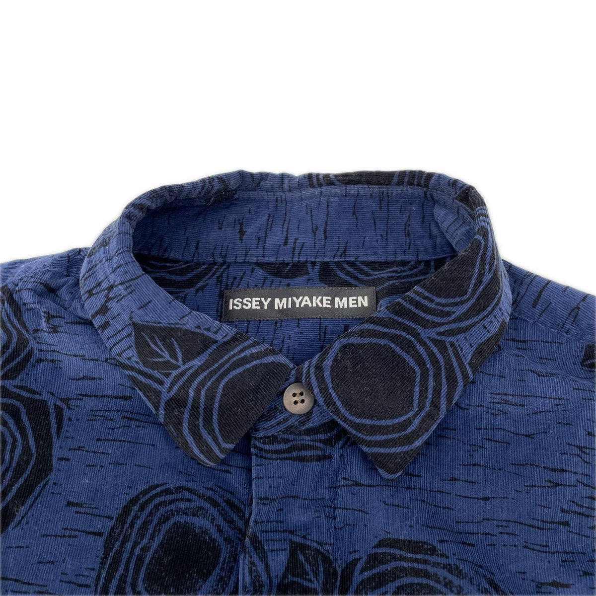 ISSEY MIYAKE MEN イッセイミヤケメン ME53FJ133 コットン コーデュロイ バラ柄 シャツ トップス