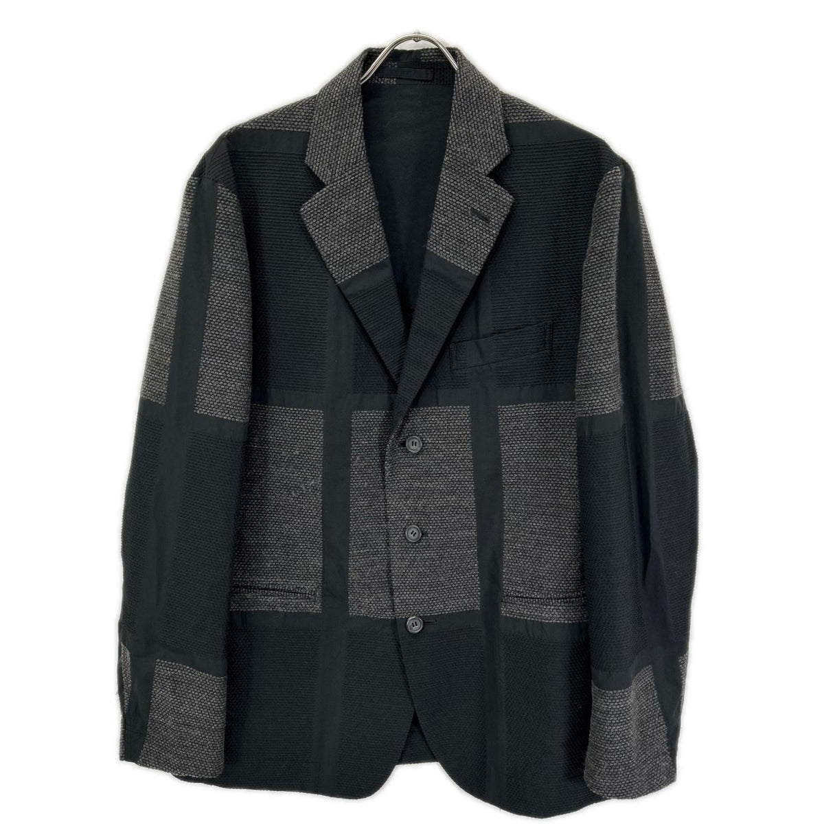 ISSEIMIYAKE A.POC イッセイミヤケエイポック 11AW ME13FD089 ブラック 刺しゅう テーラードジャケット ジャケット