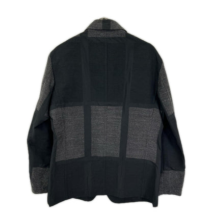 ISSEIMIYAKE A.POC イッセイミヤケエイポック 11AW ME13FD089 ブラック 刺しゅう テーラードジャケット ジャケット