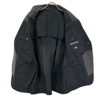 ISSEIMIYAKE A.POC イッセイミヤケエイポック 11AW ME13FD089 ブラック 刺しゅう テーラードジャケット ジャケット