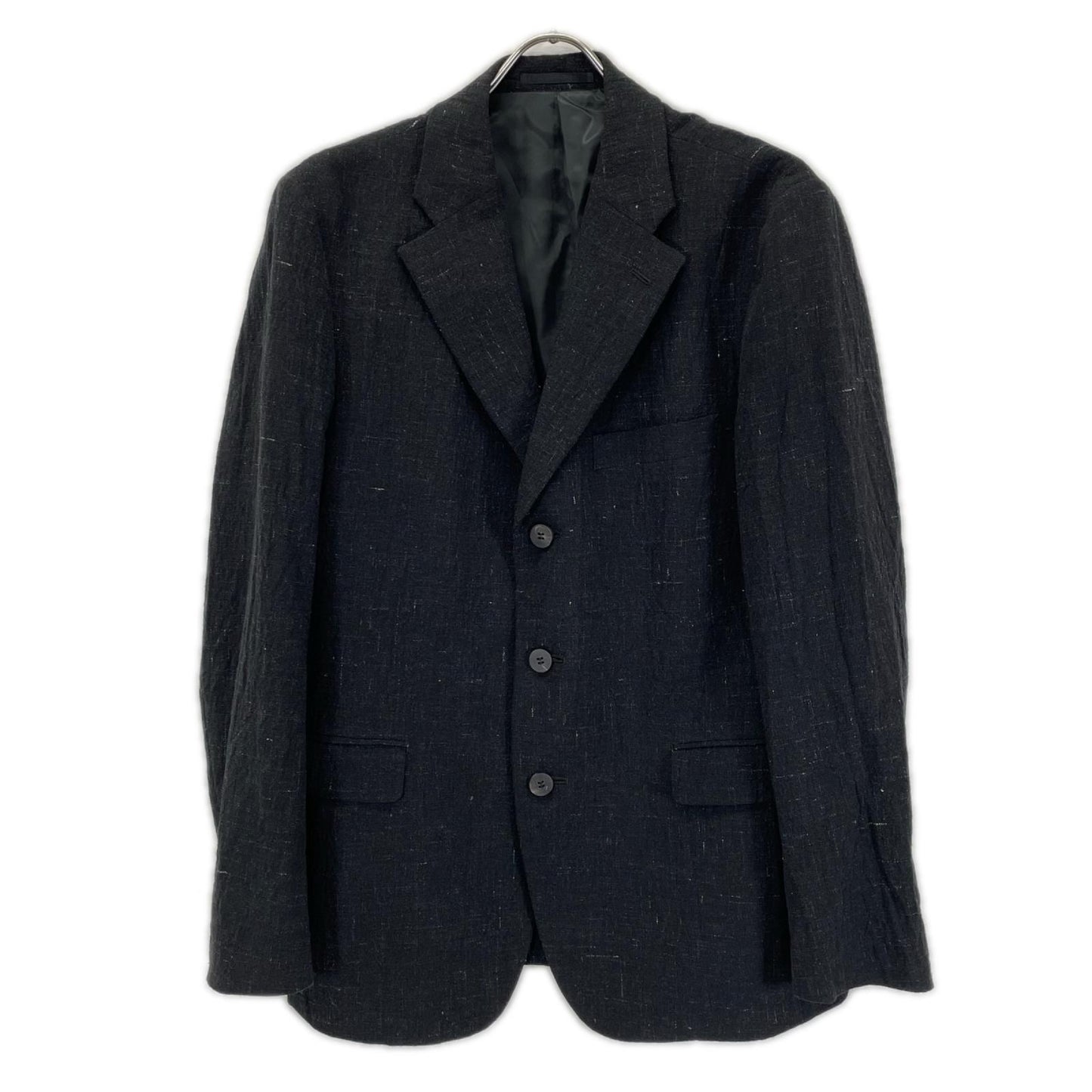 ISSEY MIYAKE MEN イッセイミヤケメン 16SS ME61FD113 リネン混 ウール テーラードジャケット ジャケット