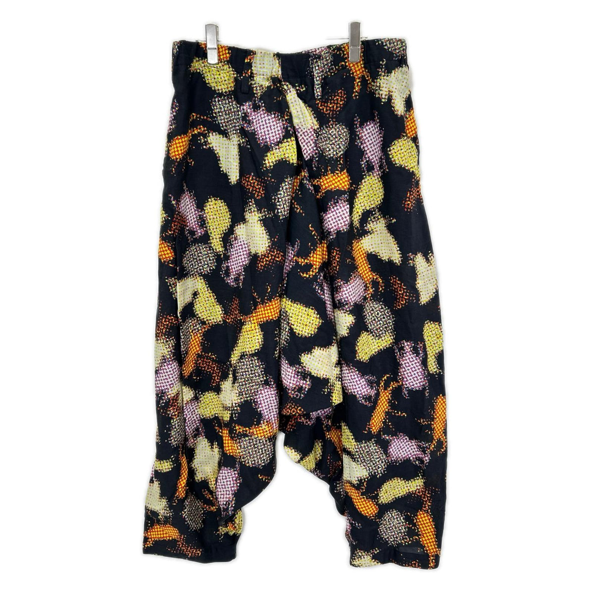 ISSEY MIYAKE MEN イッセイミヤケメン 13SS ME31FF126 ドット グラフィックパターン マルチカラー サルエルパンツ ボトムス